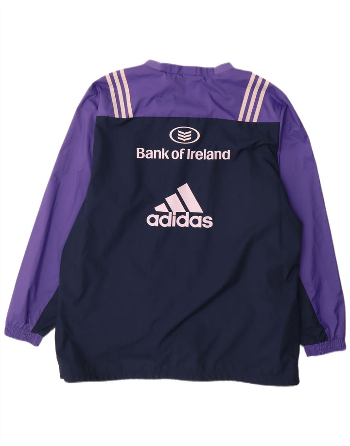 Adidas Munster Rugby Pullover-Trainingsanzug für Herren, Größe L, Lila, Sport