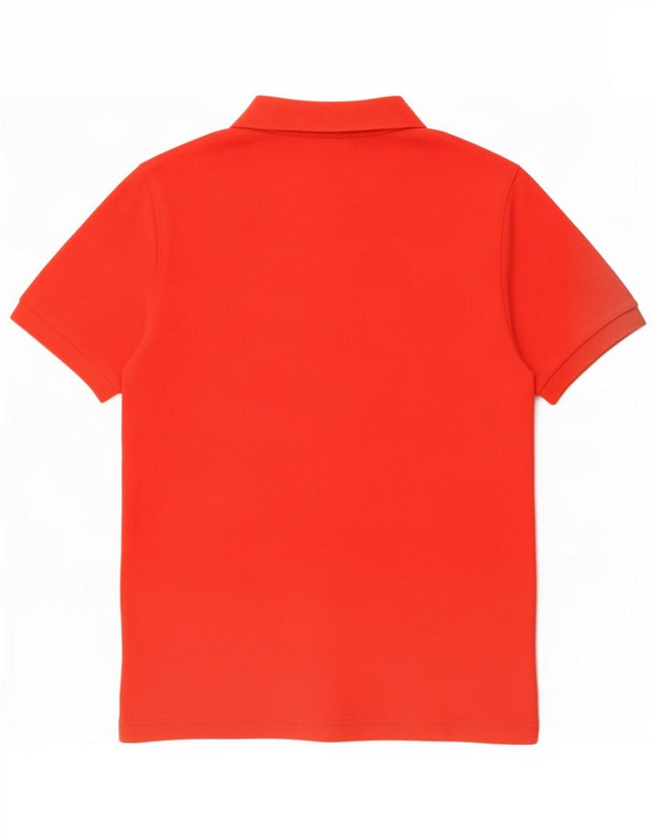 Kappa Herren-Poloshirt aus mittelroter Baumwolle