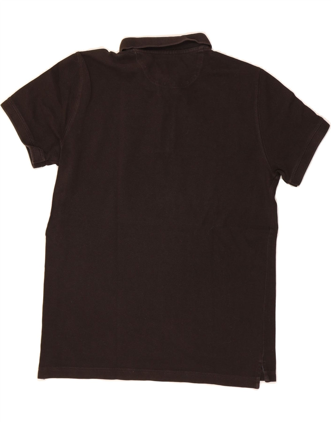 MASSIMO DUTTI Mens Regular Fit Polo Shirt Medium Black Cotton Vintage Massimo Dutti and Second-Hand Massimo Dutti from Messina Hembry 