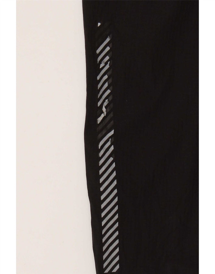 Superdry Herren-Trainingshose XS, schwarzes Nylon