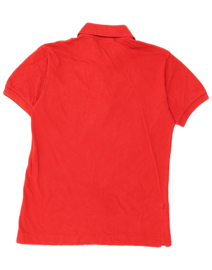 Lacoste Herren-Poloshirt, Größe 2 XS, rote Baumwolle