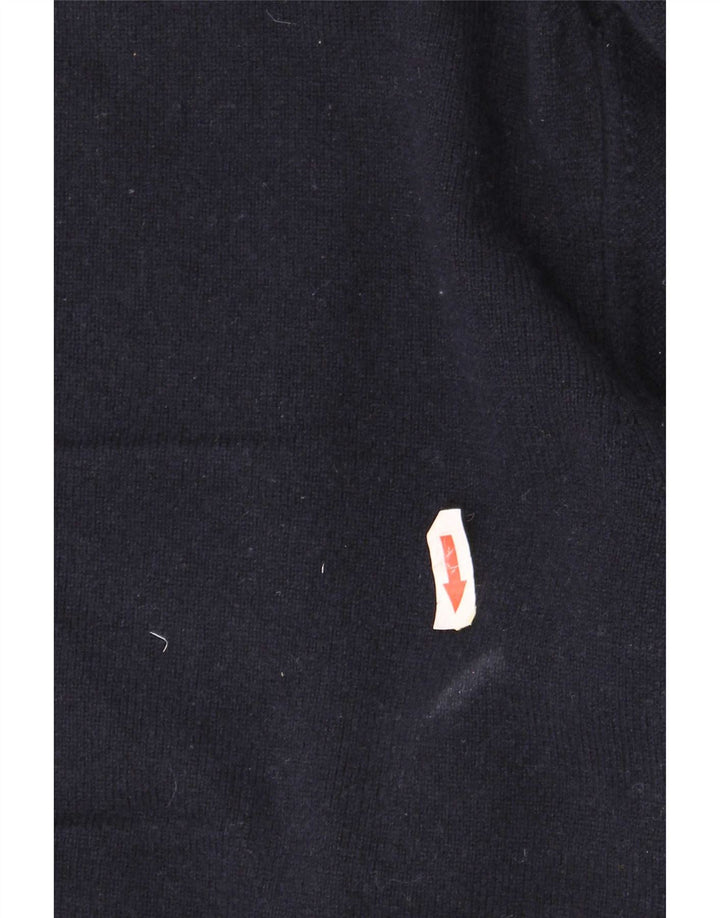 Gant Herren-Pullover mit Rundhalsausschnitt, XL, marineblaue Lammwolle