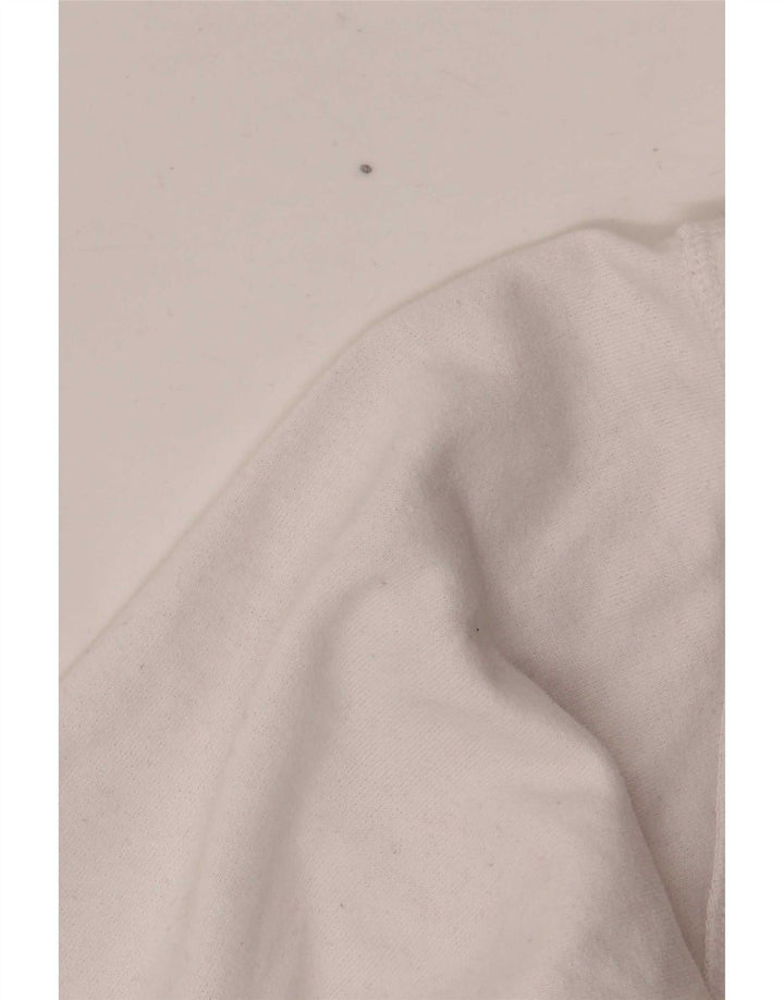 Levi's Damen-Sweatshirt mit Grafik-Übergröße, Größe UK 6, XS, weiße Baumwolle