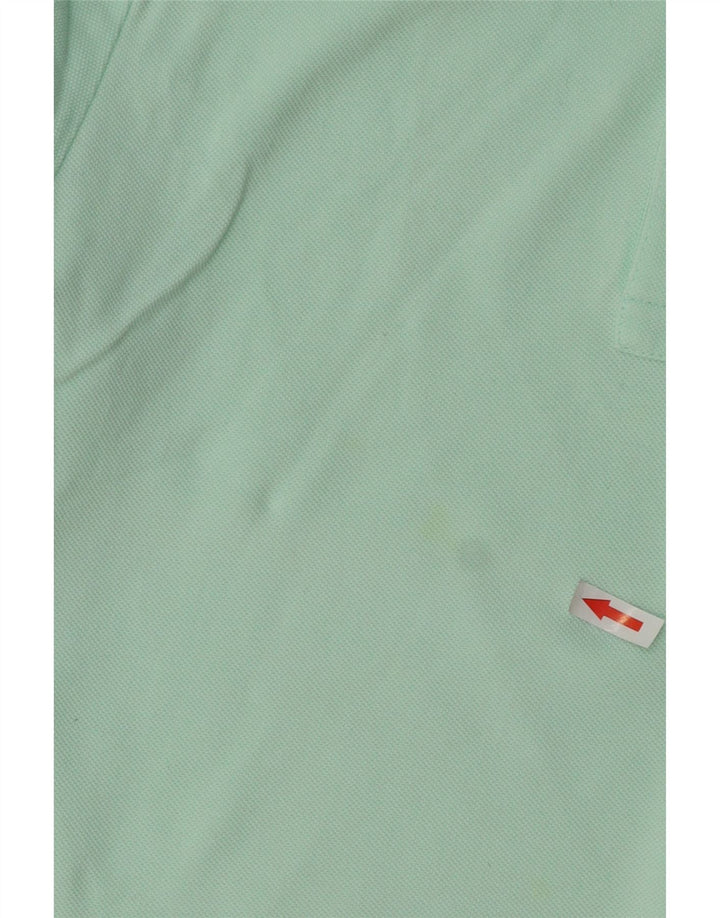 North Sails Herren-Poloshirt, klein, türkisfarbene Baumwolle