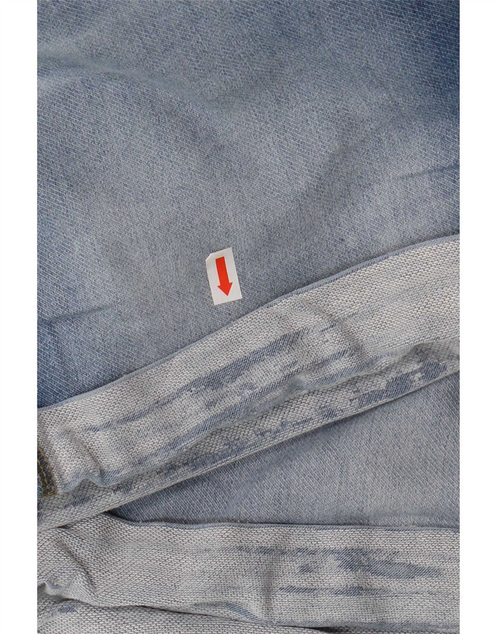 Jack & Jones Herren-Jeansshorts mit normaler Passform, Größe M, W32, Blau, Baumwolle