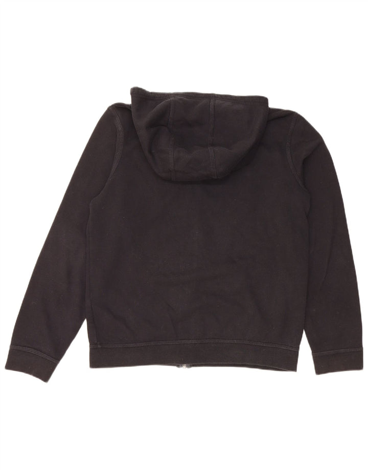 NIKE Jungen-Kapuzenpullover mit Reißverschluss, 13–14 Jahre, XL, schwarze Baumwolle
