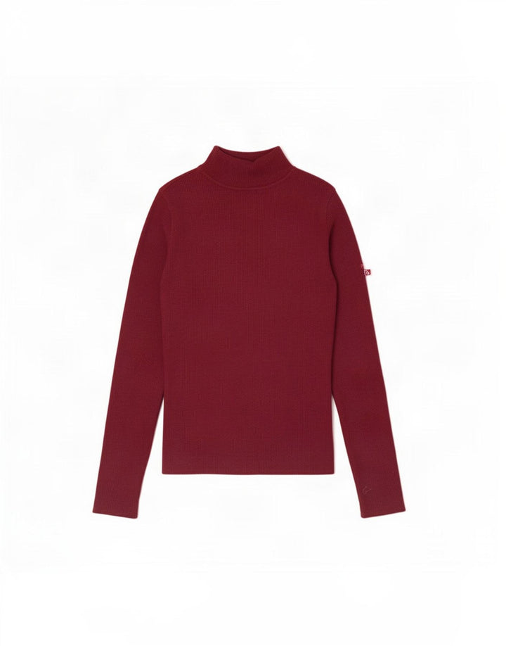 Gianfranco Ferre Damen-Pullover mit Rollkragen, Gr. 8, Kastanienbraun