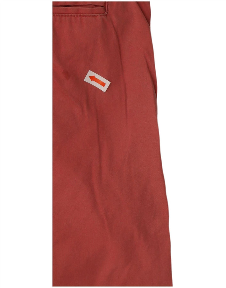 J. CREW Herren Club Chino Shorts W31 Mittelrote Baumwolle