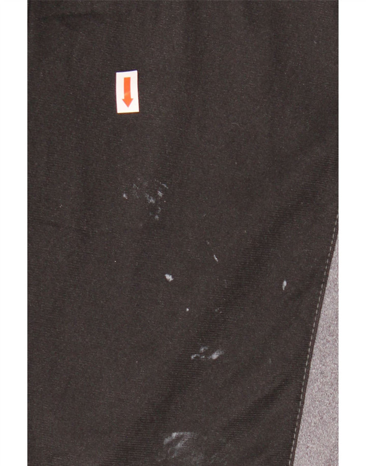 DIADORA Herren-Trainingshose, Größe L, Schwarz, Farbblock