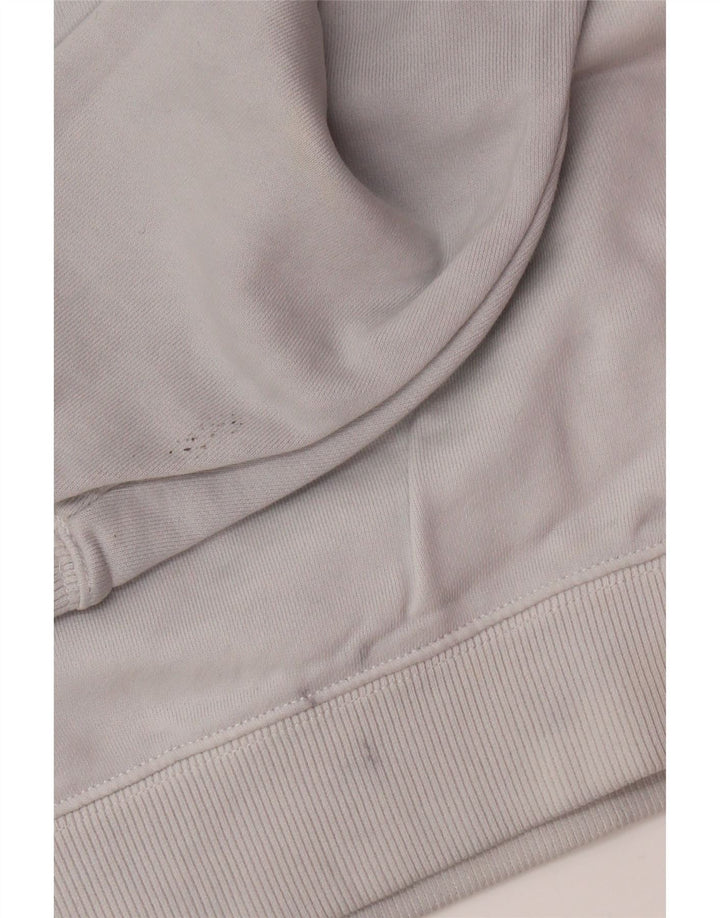 CALVIN KLEIN JEANS Herren-Sweatshirt mit Grafik, Größe S, graue Baumwolle