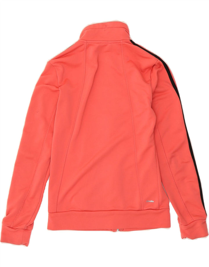 ADIDAS Womens Tracksuit Top Jacket UK 4/6 XS Pink Polyester Vintage Adidas and Second-Hand Adidas from Messina Hembry 