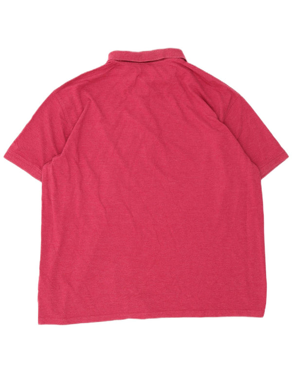 Pringle Herren Poloshirt 2XL Rosa Baumwolle