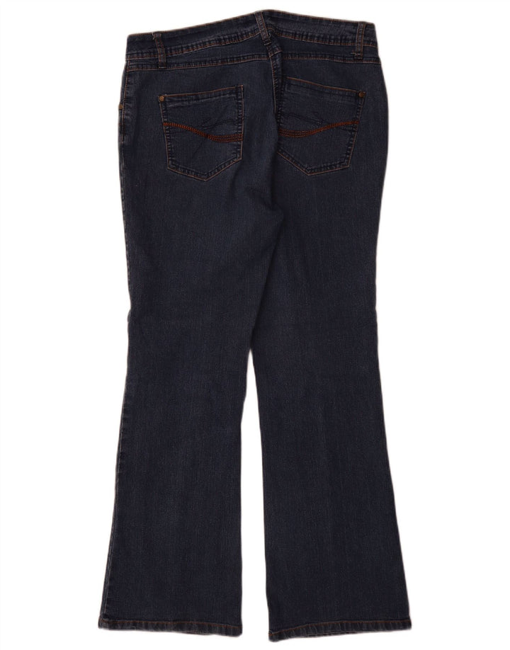 M&Co Damen Bootcut Jeans UK 14 Large W32 L30 Blaue Baumwolle