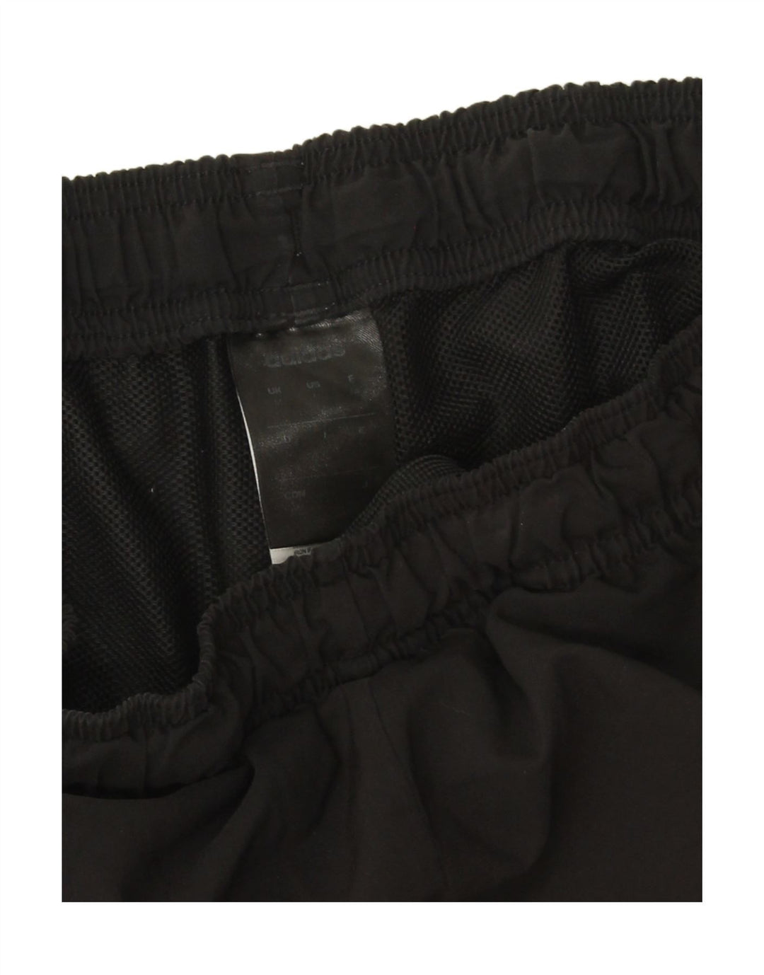ADIDAS Mens Sport Shorts Medium Black Polyester Vintage Adidas and Second-Hand Adidas from Messina Hembry 