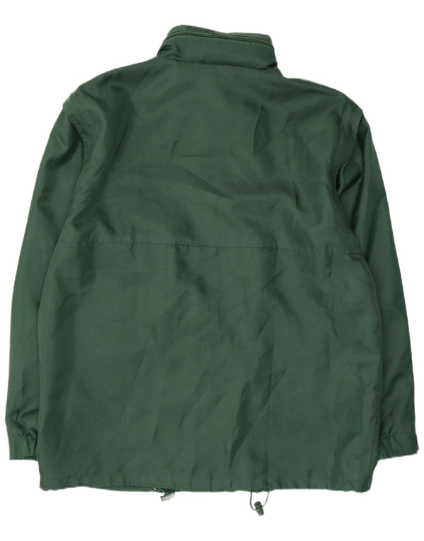 Spalding Herren-Regenjacke mit Kapuze, UK 42, XL, Grün, Polyamid