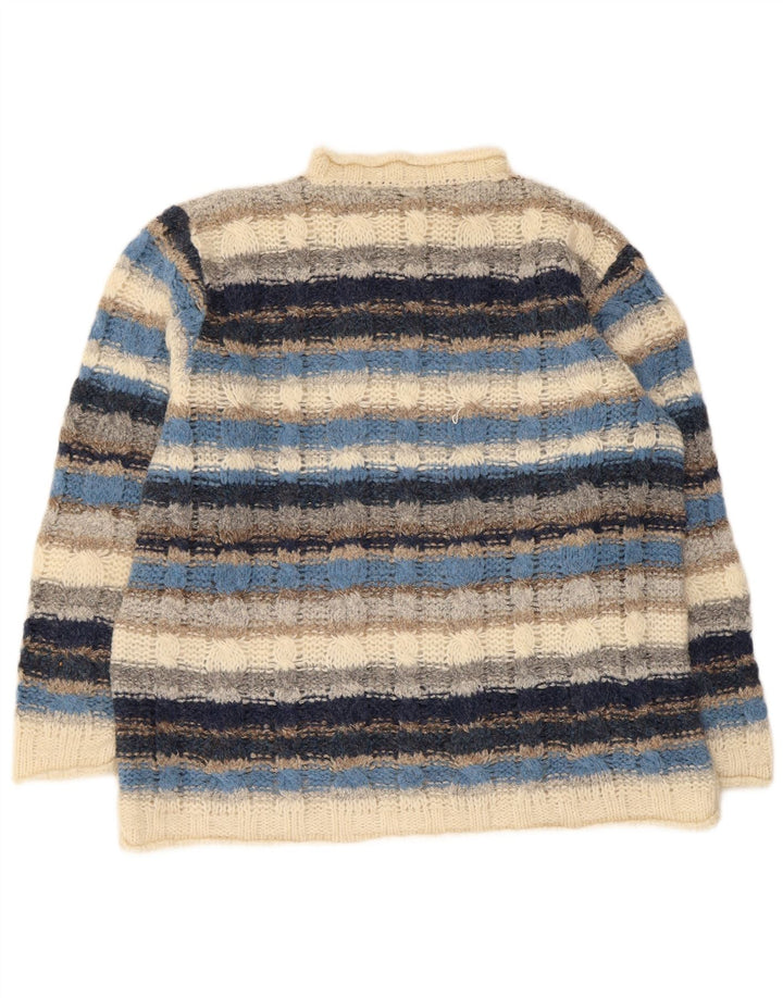Fort & Madox Damen-Pullover mit Rollkragen, IT 46, Größe L, mehrfarbig