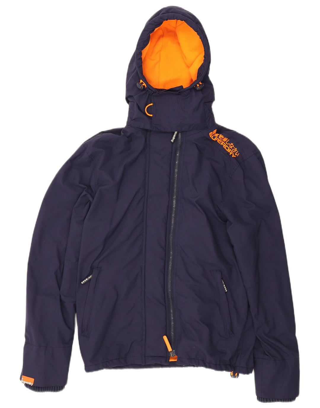Superdry Herren The Windcheater Windjacke UK 36 Small Marineblau