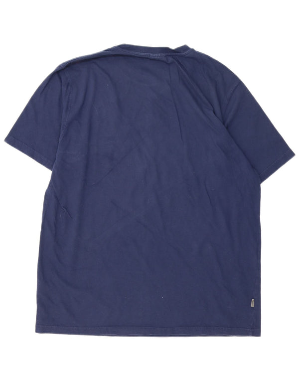 THE NORTH FACE Herren T-Shirt Top XL Marineblau Baumwolle