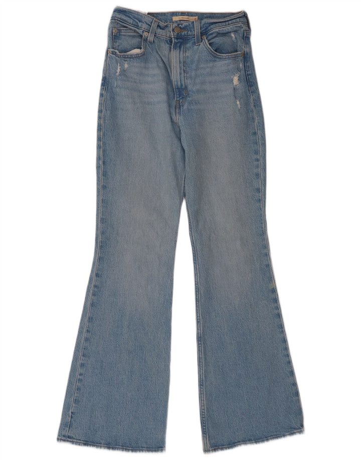 Levi's Damen High Rise Flared Jeans W26 L32 Blaue Baumwolle