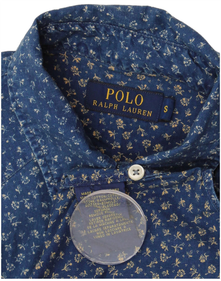 POLO RALPH LAUREN Herrenhemd Kleine blaue Baumwolle