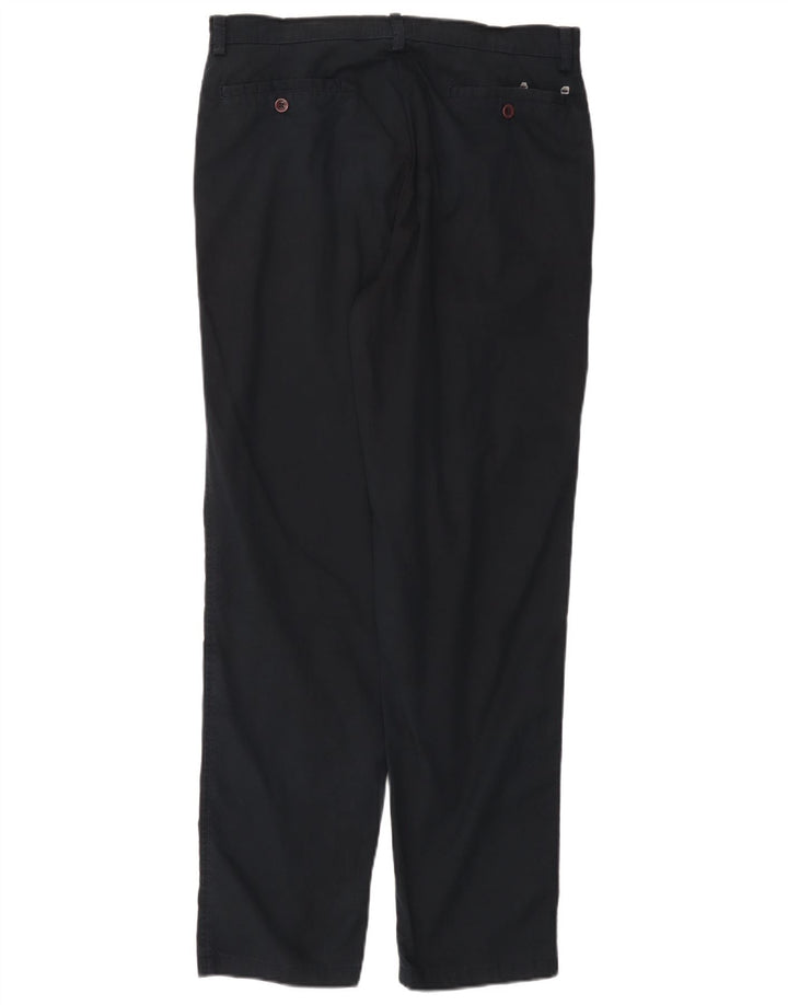 TRUSSARDI Herren gerade Chinohose IT 50 Large W30 L31 Marineblau