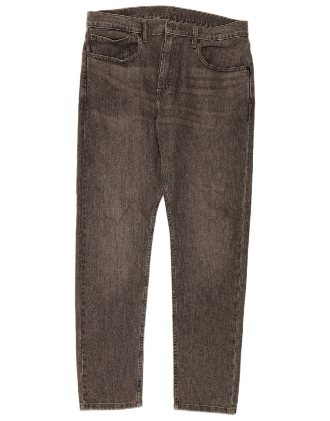 Levi's Herren 512 Slim Tapered Jeans W34 L32 Graue Baumwolle