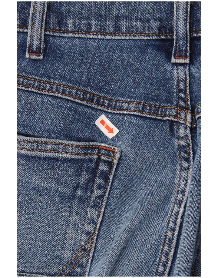 WRANGLER Herren Arizona Stretch Straight Jeans W36 L30 Blaue Baumwolle