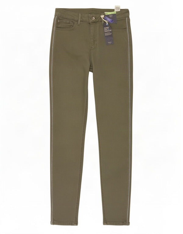 Marks & Spencer Damen The Carrie Skinny Jeans UK 12 Medium W28 L28 Grün
