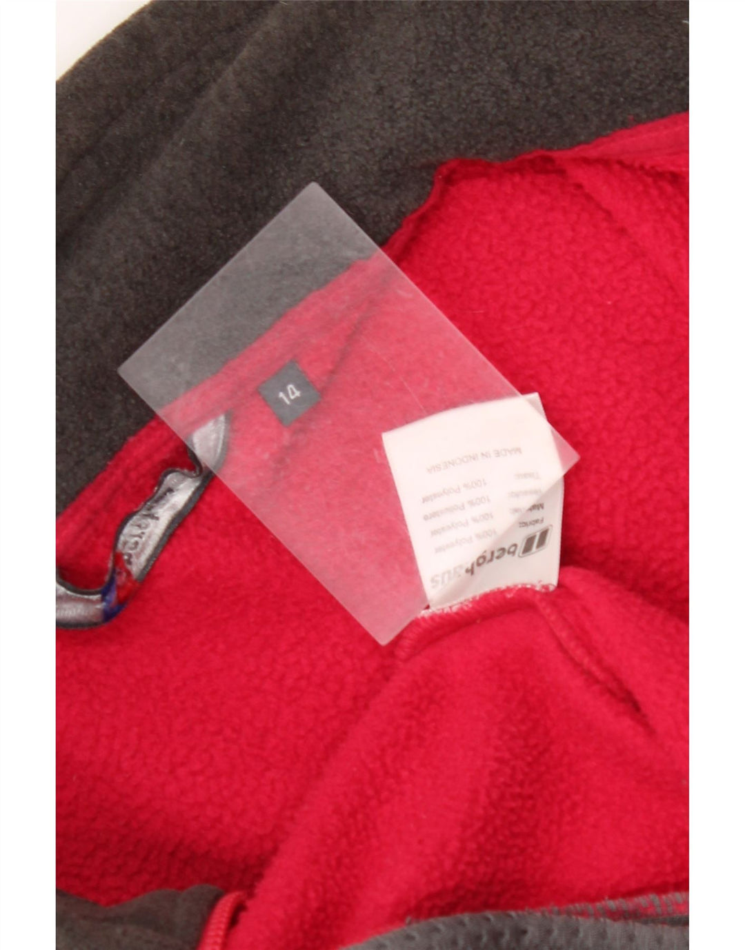 BERGHAUS Damen Polartec Übergroße Fleecejacke UK 14 Large Pink