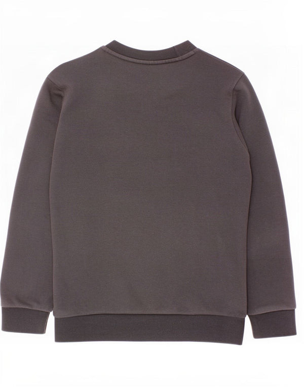 Adidas Jungen Grafik-Sweatshirt-Pullover 7–8 Jahre, schwarze Baumwolle