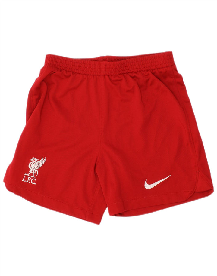 Nike Liverpool Sportshorts für Jungen, 6–7 Jahre, groß, rotes Polyester