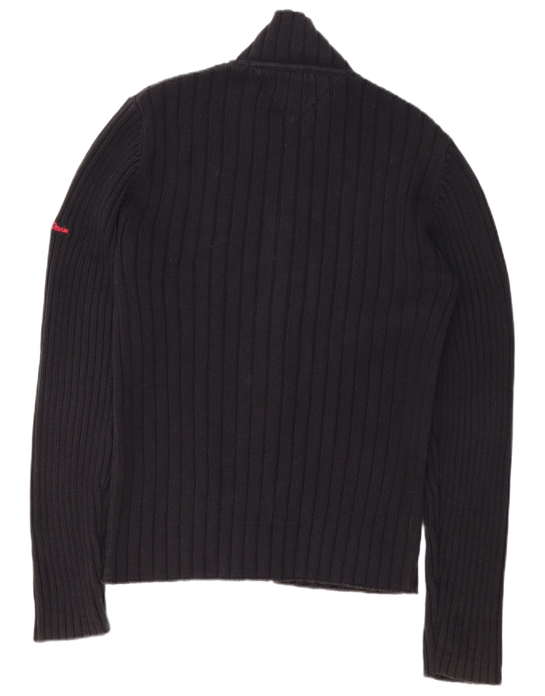 Tommy Hilfiger Herren Strickjacke XL Schwarz Baumwolle