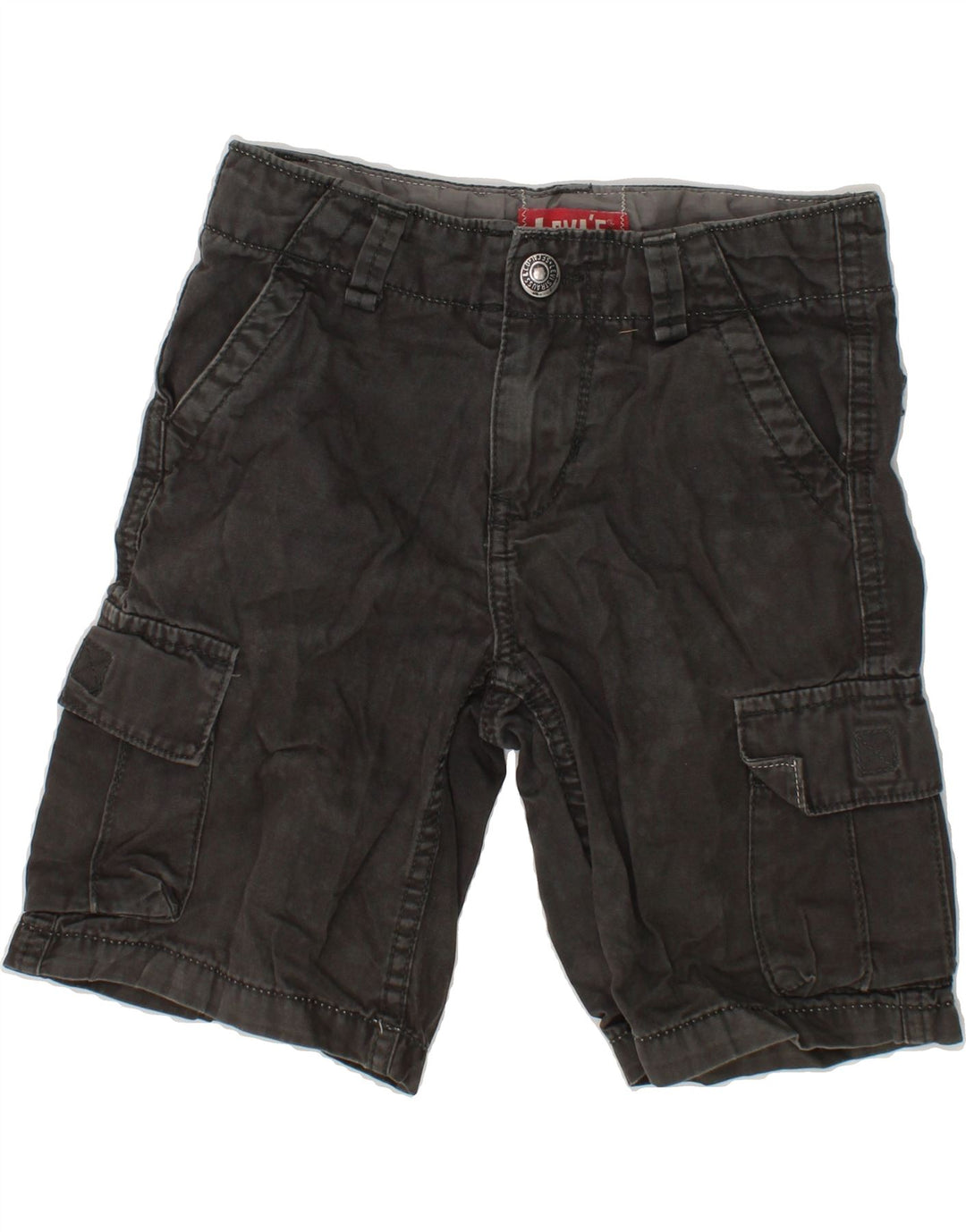 LEVI'S Boys Cargo Shorts 3-4 Years W22  Grey Cotton Vintage Levi's and Second-Hand Levi's from Messina Hembry 