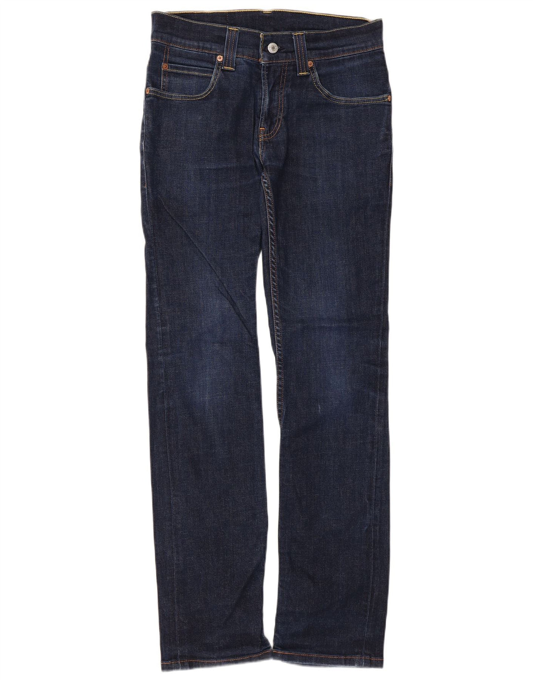 Levi's Damen Slim Jeans W30 L32 Marineblau Baumwolle