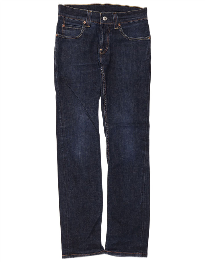 Levi's Damen Slim Jeans W30 L32 Marineblau Baumwolle