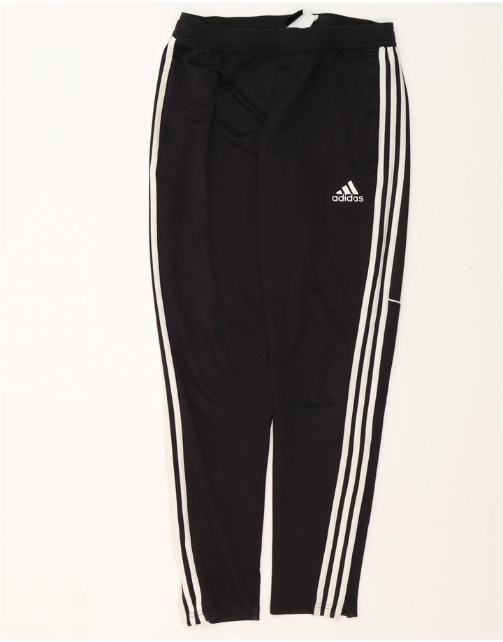 ADIDAS Herren-Trainingshose, mittelschwarz, Polyester