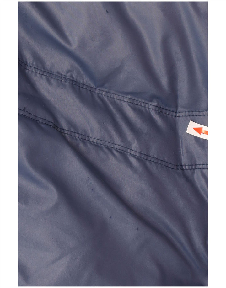 Diesel Herren Wattierte Jacke UK 40 Large Marineblau Polyamid