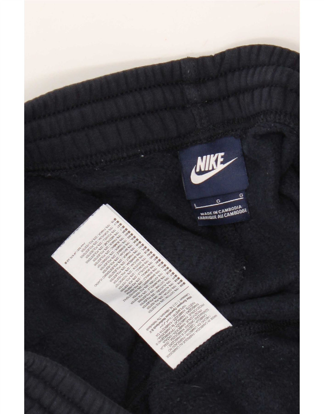 Nike Herren-Trainingshose, Jogginghose, groß, marineblau, Baumwolle