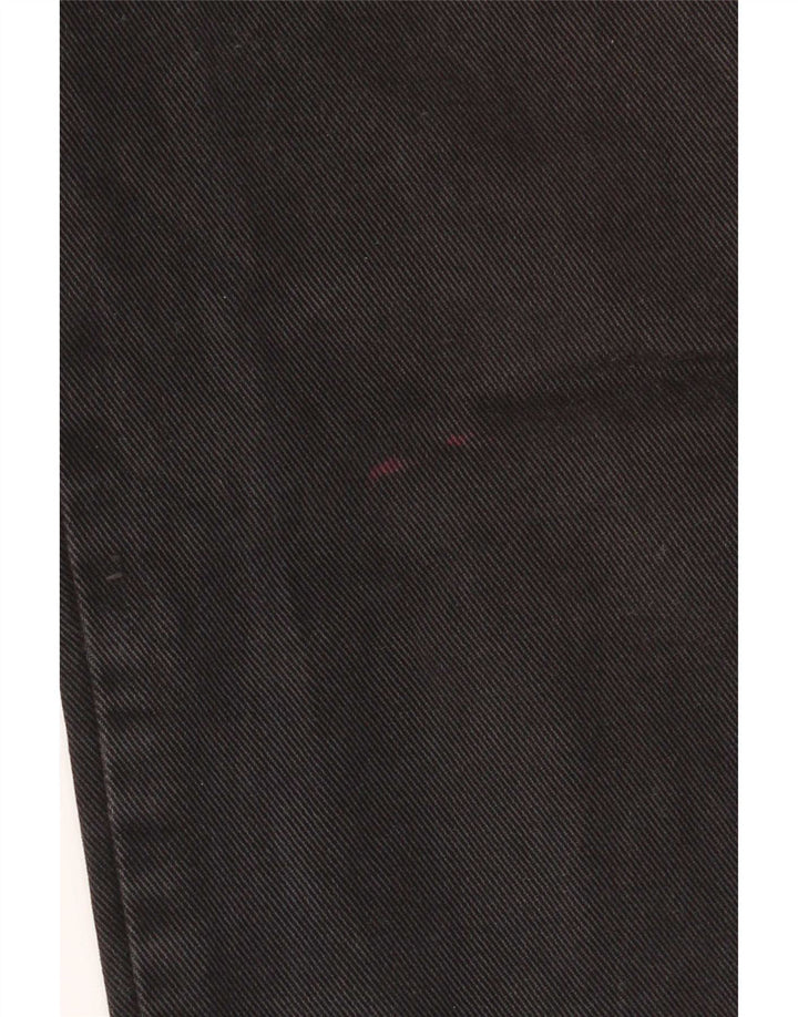 Wrangler Herren Texas Straight Jeans W32 L34 Schwarze Baumwolle