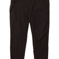 Schmal geschnittene Damenhose von Armani, W35, L25, schwarze Baumwolle