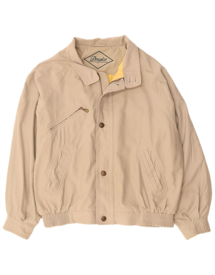 Douglas Herren Bomberjacke UK 44 2XL Beige Polyester