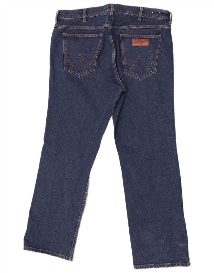 Wrangler Herren Bootcut Jeans W38 L32 Blaue Baumwolle