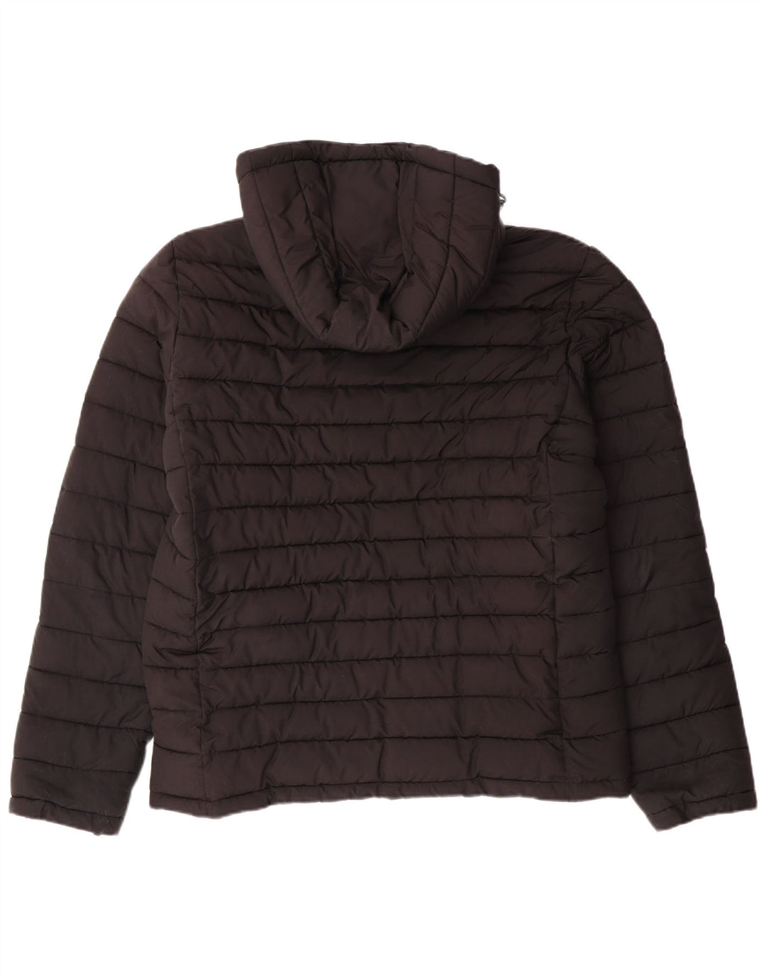 Superdry Herren-Jacke mit Kapuze, groß, aus schwarzem Polyester