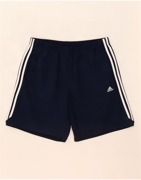 Adidas Herren Climalite Sport Shorts Large Marineblau Polyester Sport
