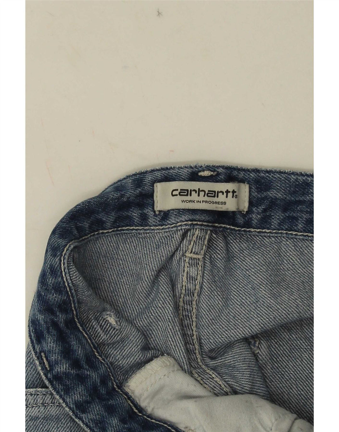 Carhartt Damen Cargo Tapered Jeans W26 L29 Blau