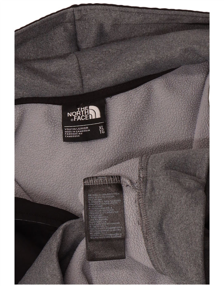 THE NORTH FACE Kapuzenpullover mit Reißverschluss für Jungen, 14–15 Jahre, XL, Grau, Farbblock