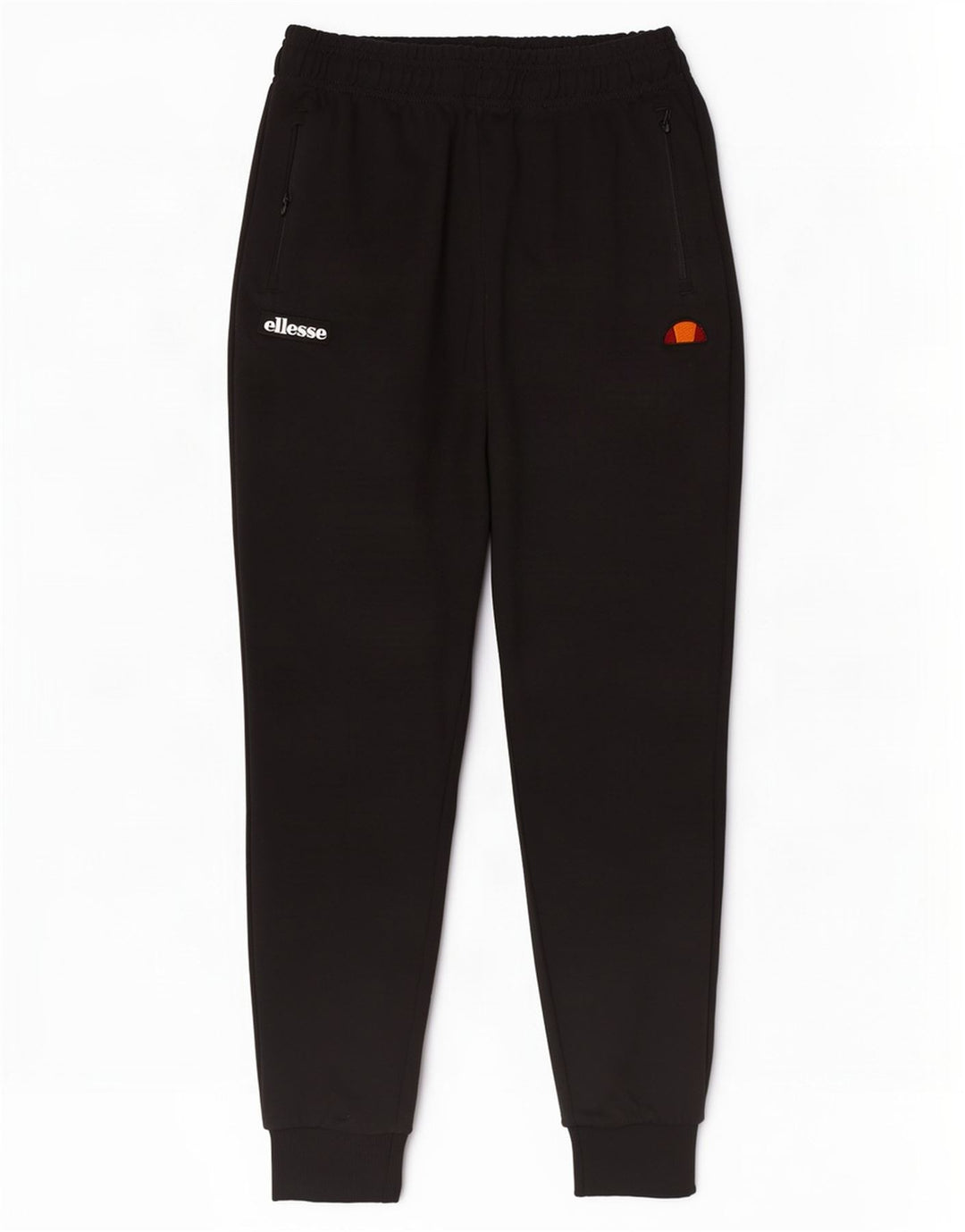 Ellesse Herren-Trainingshose, Jogginghose, Größe S, schwarze Baumwolle