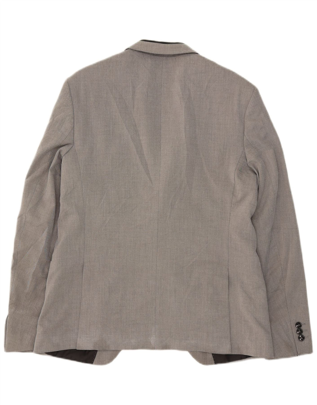 Zara Herren-Blazer mit 1 Knopf, EU 50, Mittelgrau
