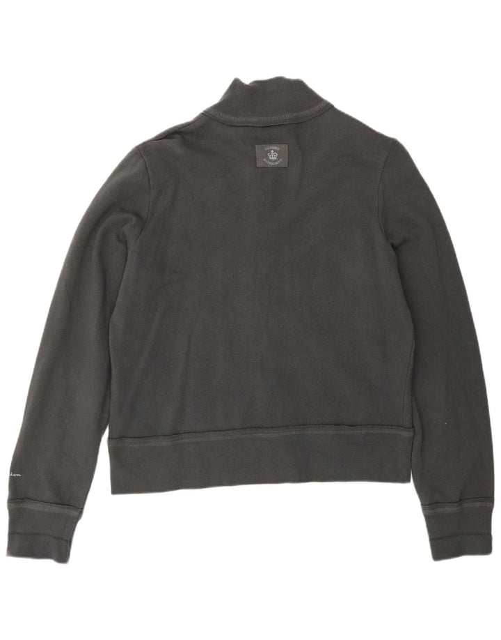 Champion Womens Columbia University Trainingsanzug Top Jacke UK 16 Large Grau