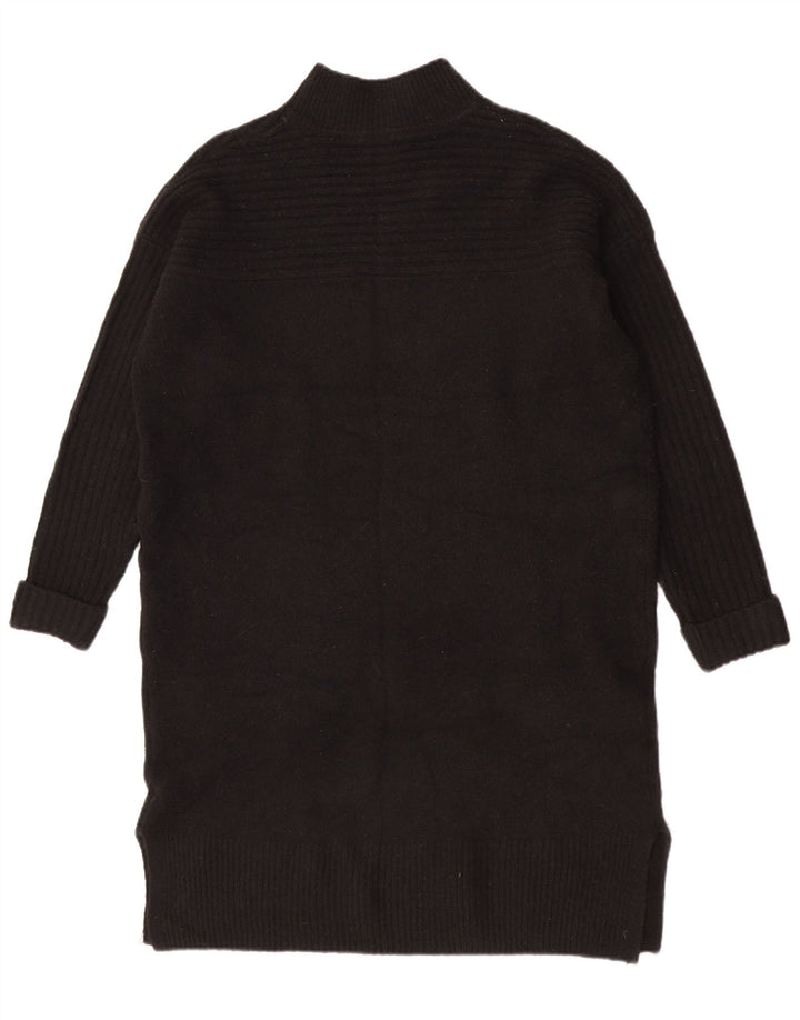 Fat Face Damen Pulloverkleid UK 16 Large Schwarz